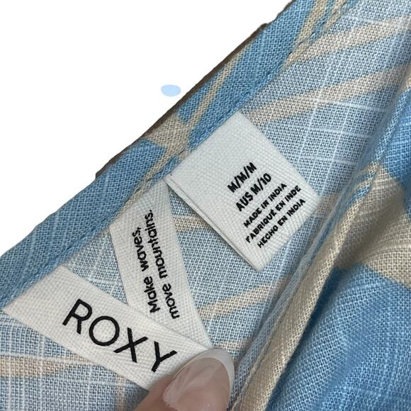 ROXY Lady Winter Again Printed Midi Dress Size Medium - Picture 6 of 8